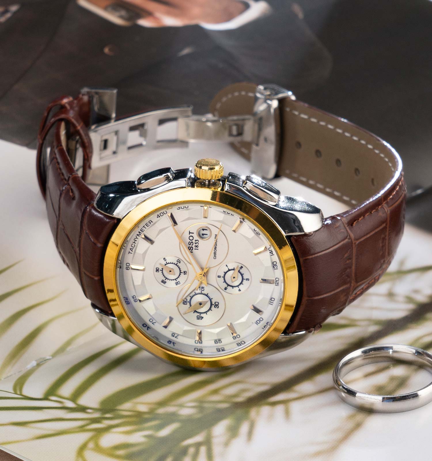 ساعت مچی عقربه ای مردانه Tissot مدل 45107