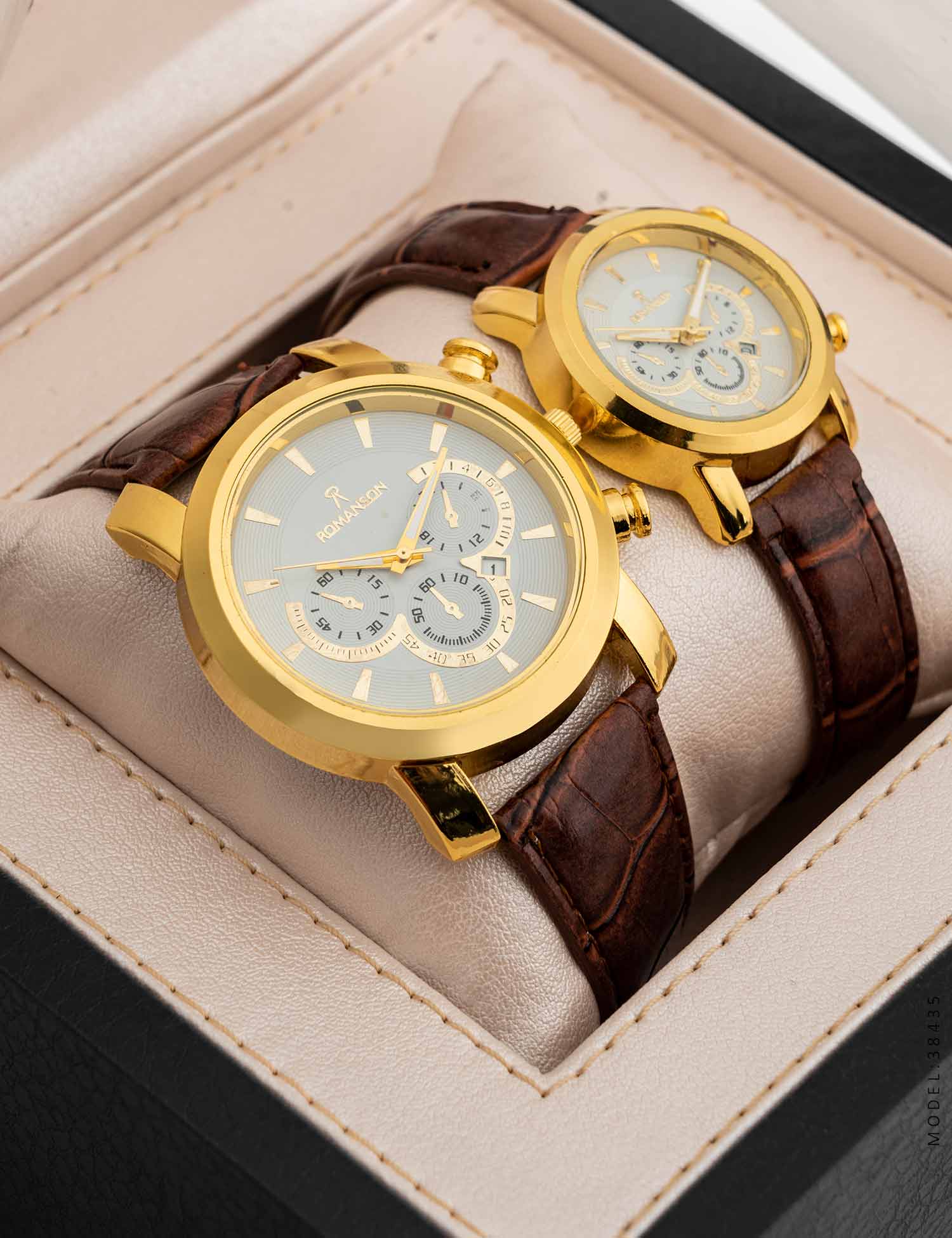 ست ساعت مچی عقربه ای Romanson مدل 38435