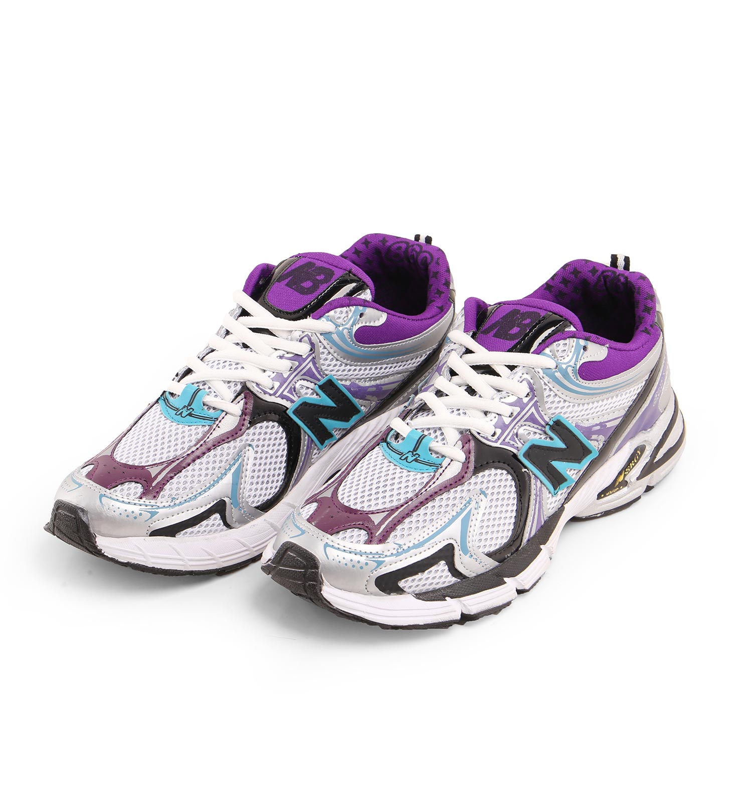 کفش اسپرت New Balance مردانه سفید بندی مدل 42637