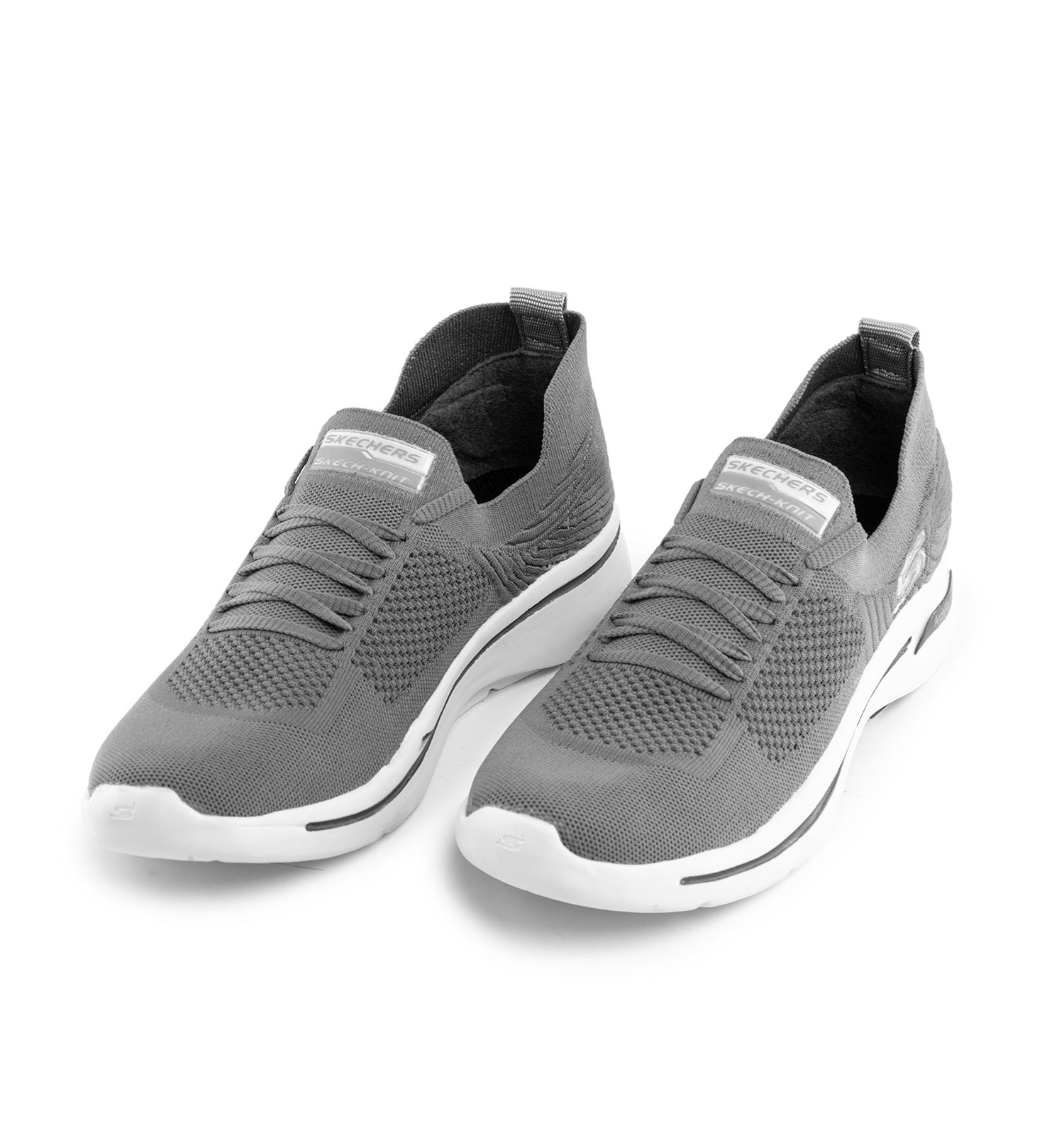 کفش اسپرت Skechers مردانه طوسی مدل 43145