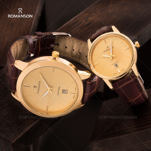 ست ساعت مچی مردانه زنانه Romanson مدل W 8940