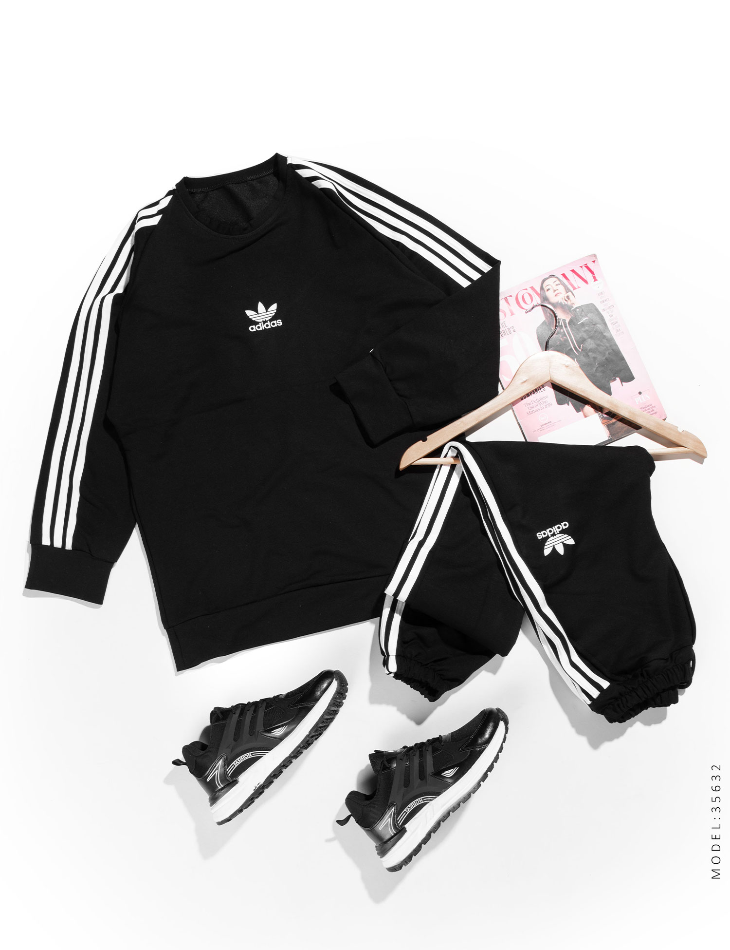 ست بلوز شلوار زنانه Adidas مدل 35632