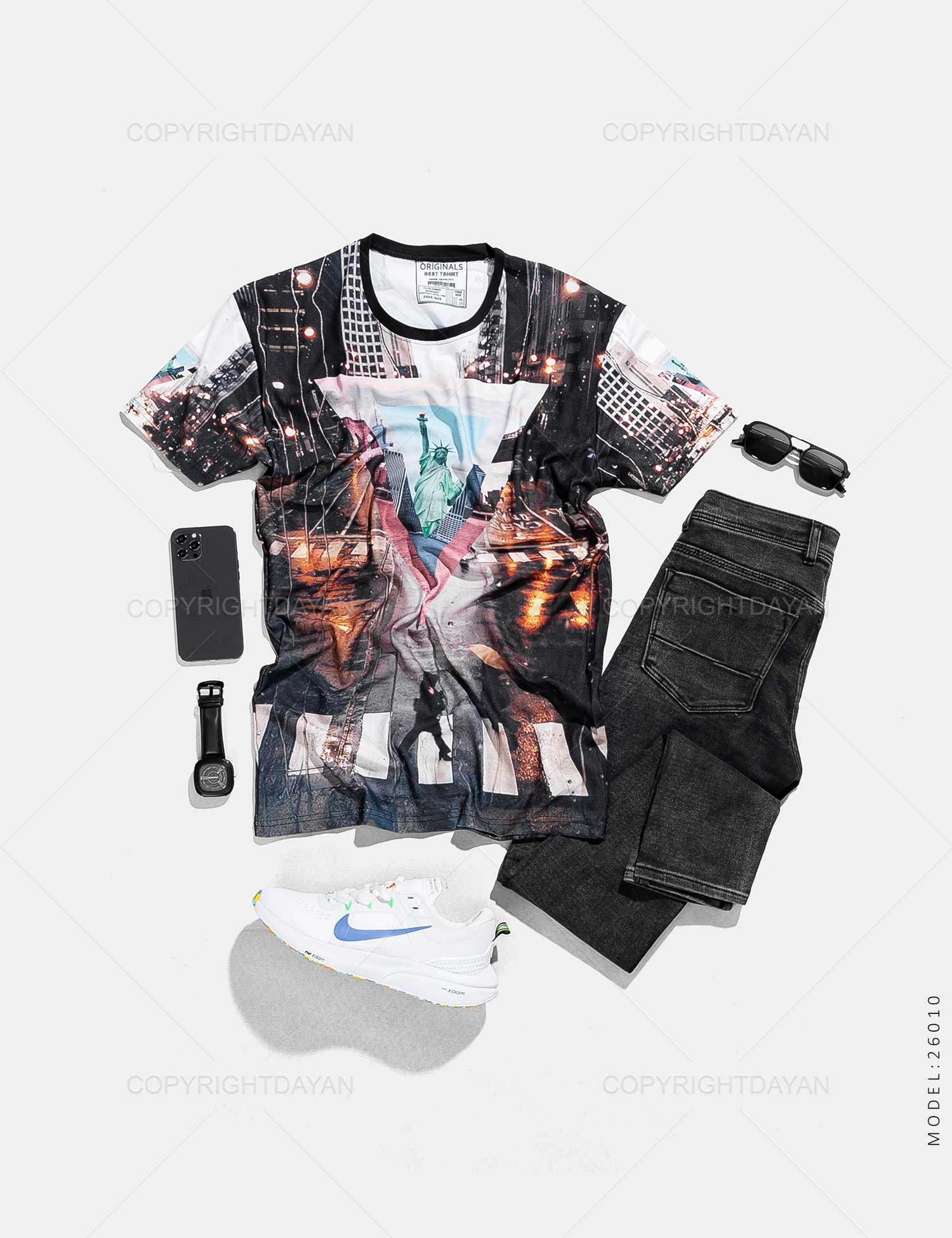 تیشرت مردانه Stark مدل 26010