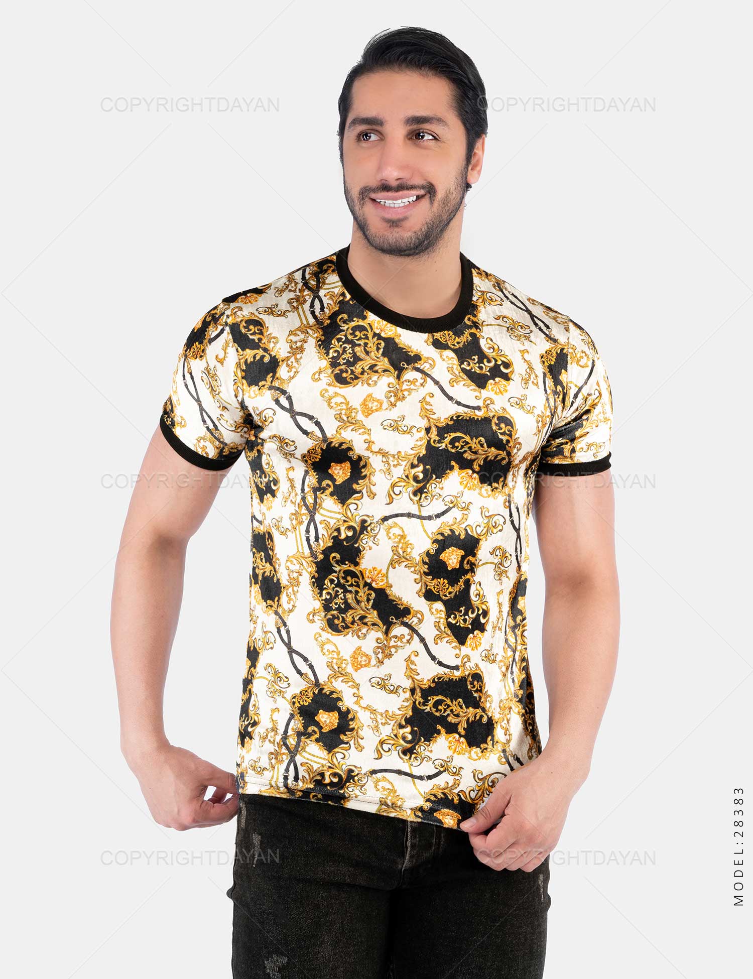 تیشرت مردانه Versace مدل 28383