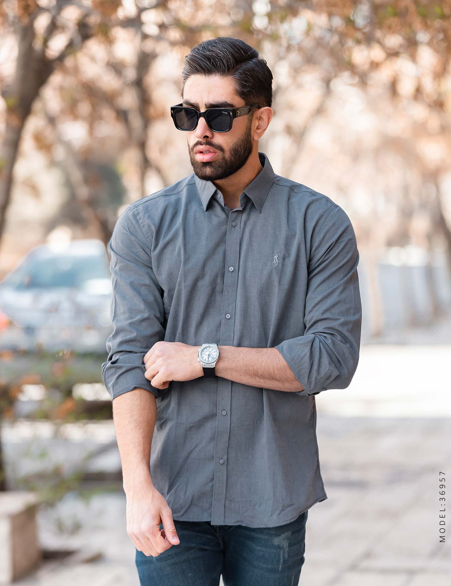 پیراهن مردانه Polo مدل 36957