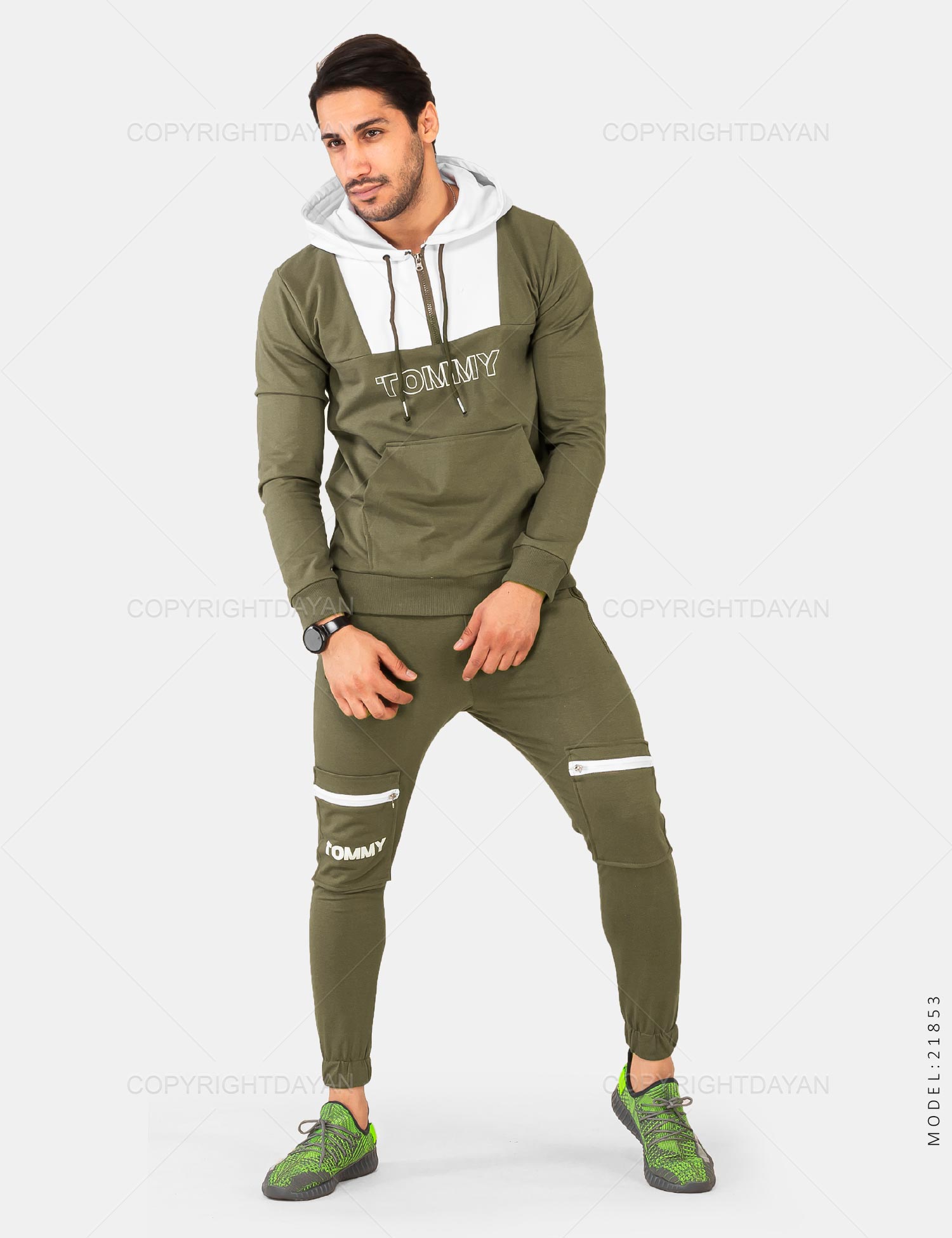 ست سویشرت شلوار مردانه Tommy مدل 21853