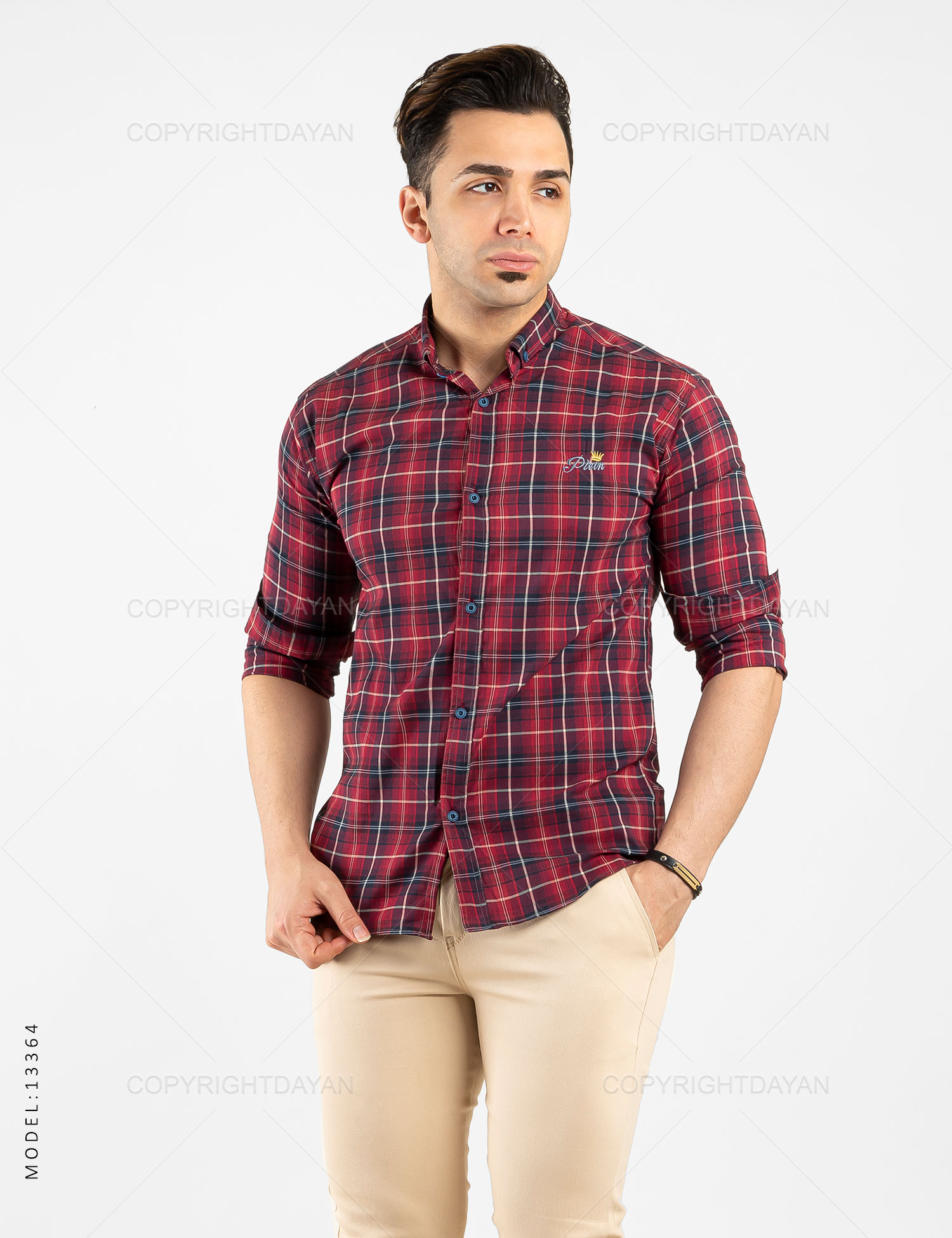 پیراهن مردانه Benson مدل 13364