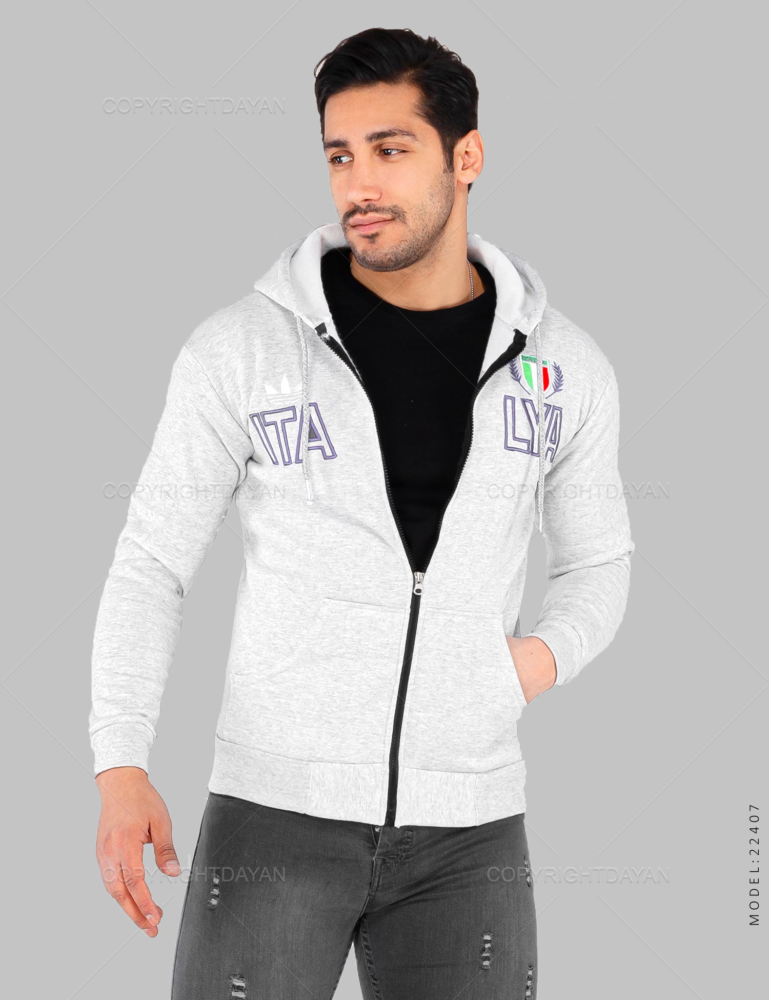 سویشرت مردانه Adidas مدل 22407