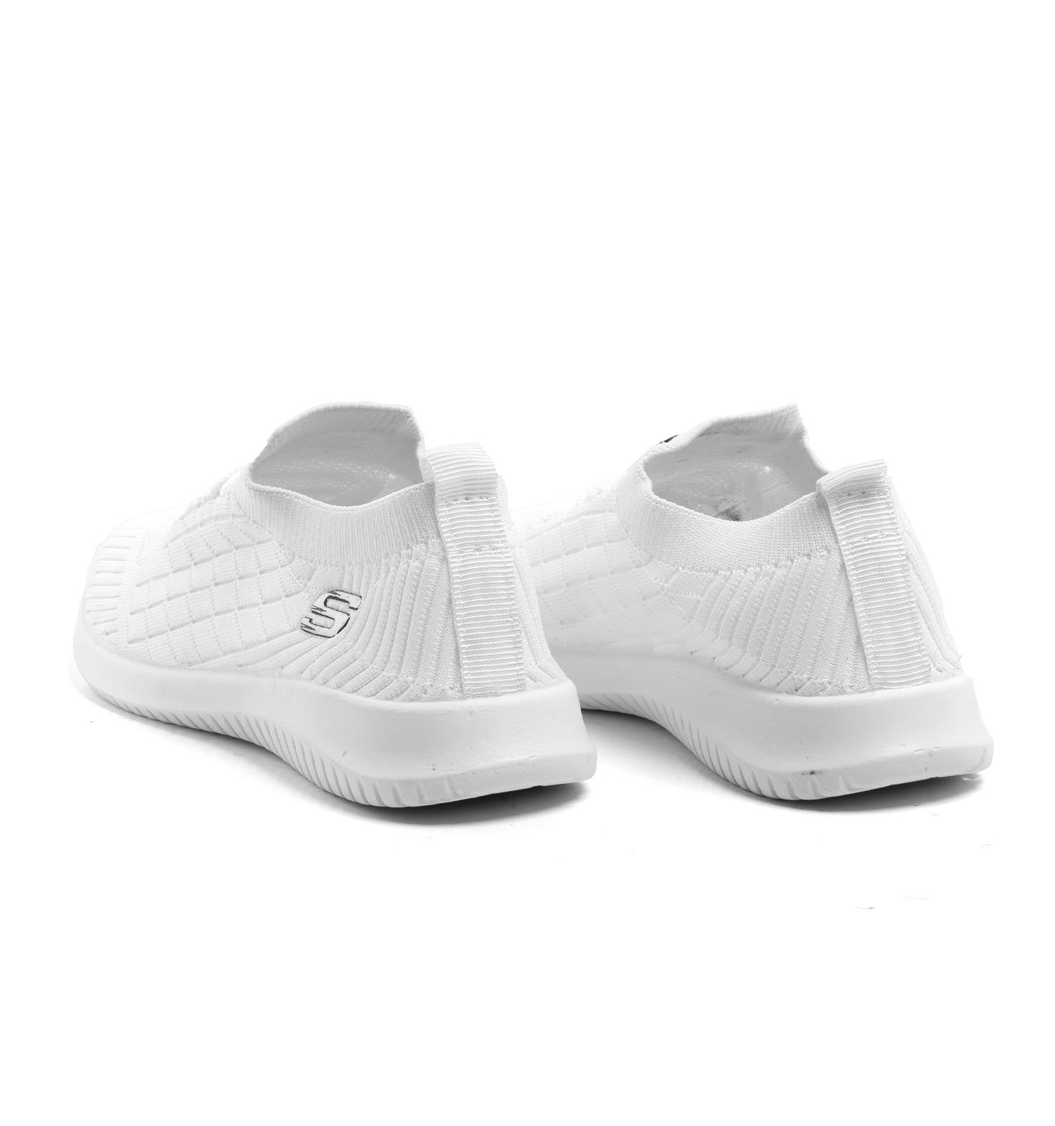 کفش اسپرت Skechers مردانه سفید پیاده روی بندی مدل 38701