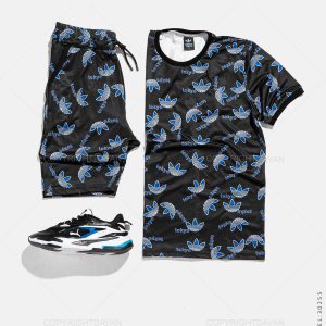 ست تیشرت شلوارک مردانه Adidas مدل 30255