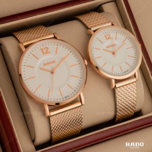 ست ساعت مچی مردانه زنانه Rado مدل W 8753