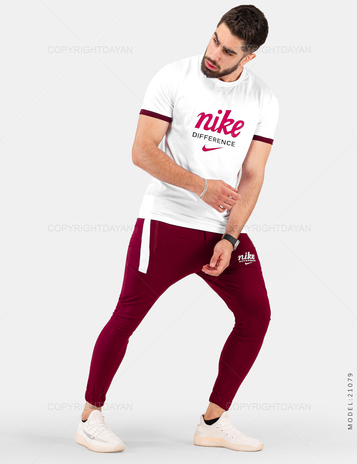ست تیشرت شلوار مردانه Nike مدل 21079