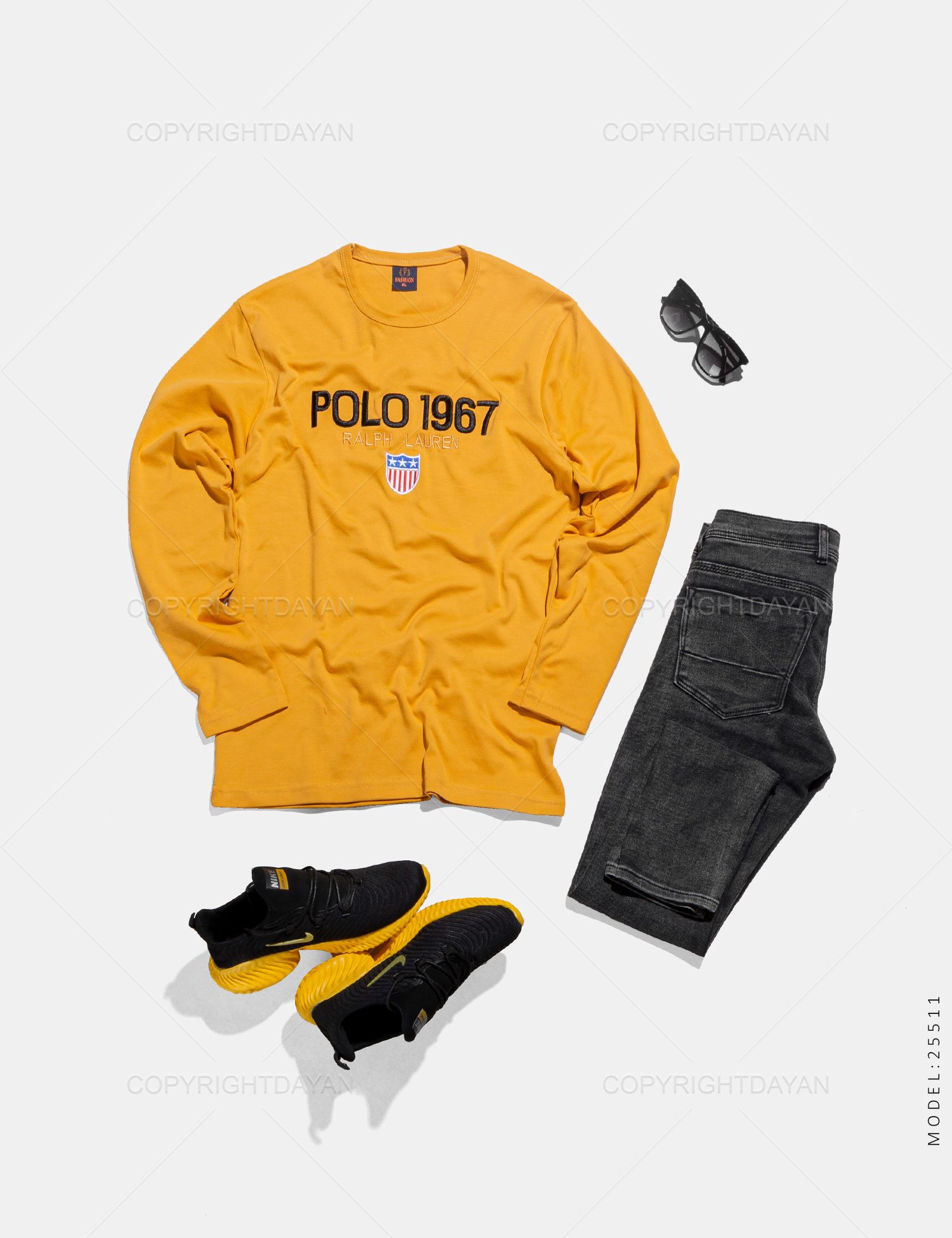بلوز مردانه Polo مدل 25511