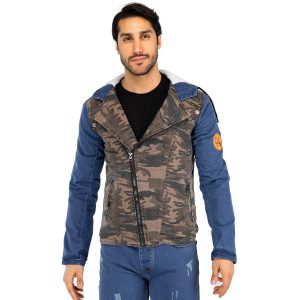 کاپشن کتان مردانه چریکی Stark مدل 40645