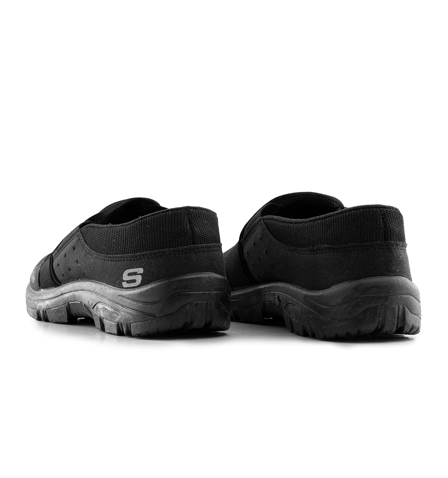 کفش اسپرت Skechers مردانه مشکی پیاده روی بدون بند مدل 44693