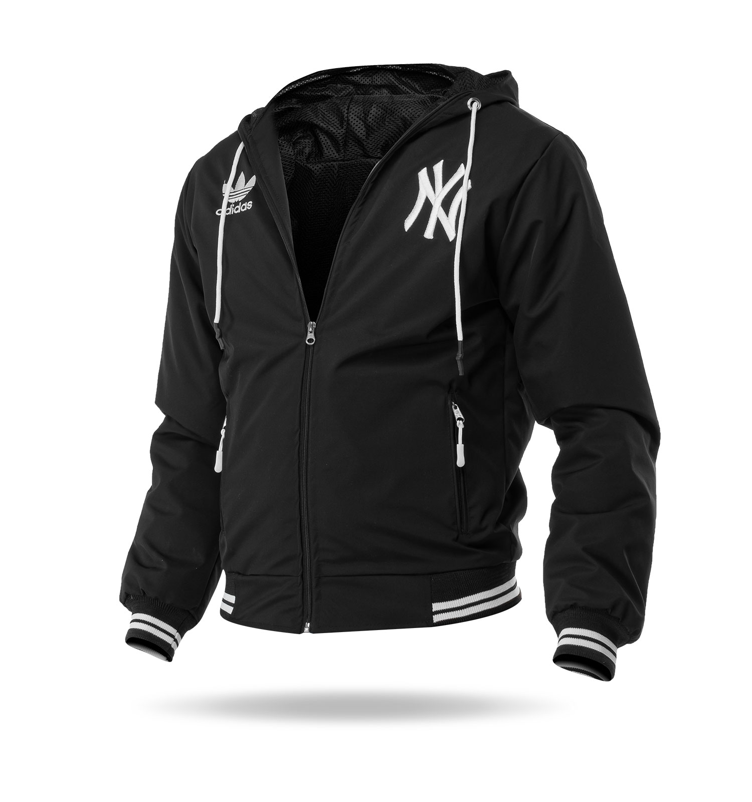 کاپشن اسپرت کلاهدار Adidas مدل 35396