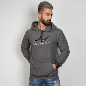 هودی مردانه طوسی 2Nike مدل kavalo