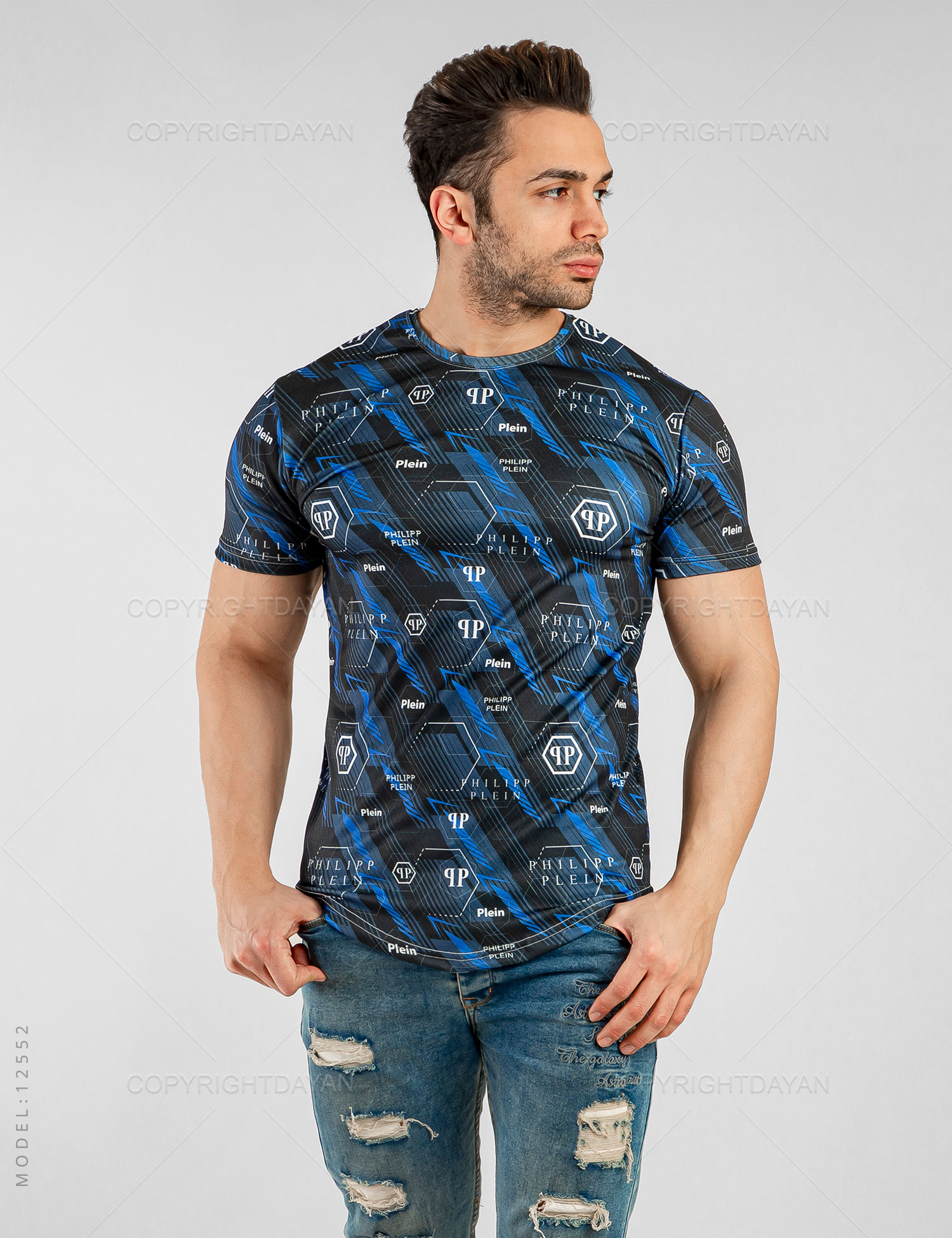 تیشرت مردانه Philipp Plein مدل 12552