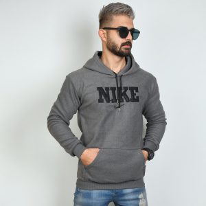 هودی نایک طوسی مشکی مردانه مدل Rator