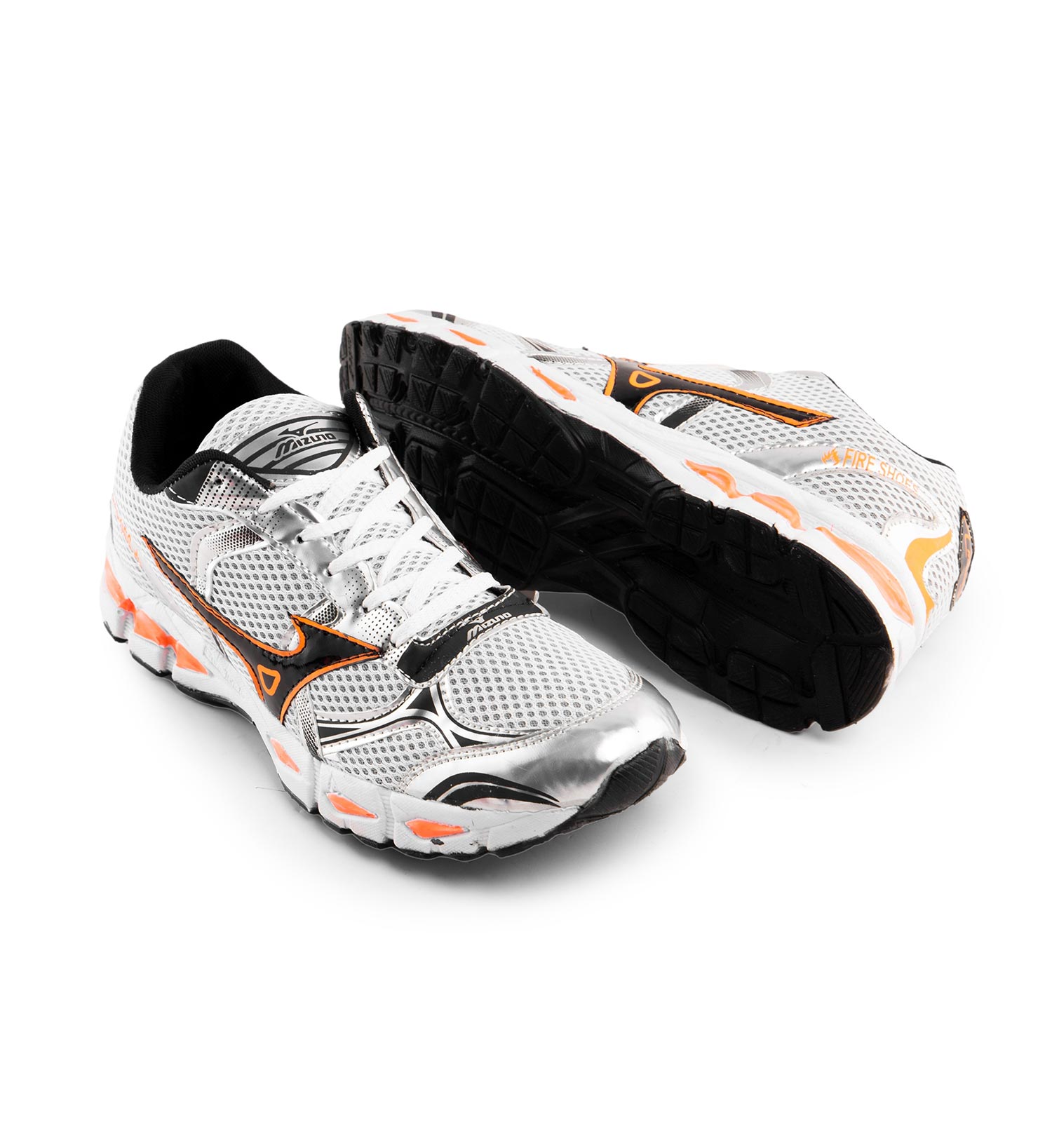 کفش اسپرت Mizuno مردانه طوسی بندی مدل 43168