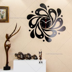 ساعت دیواری طرح اشک