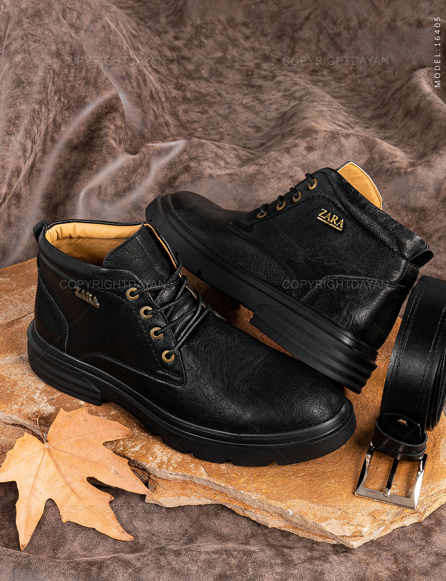 نیم بوت مردانه Zara مدل 16405