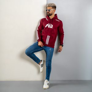 هودی NikeAir زرشکی مردانه مدل Haman