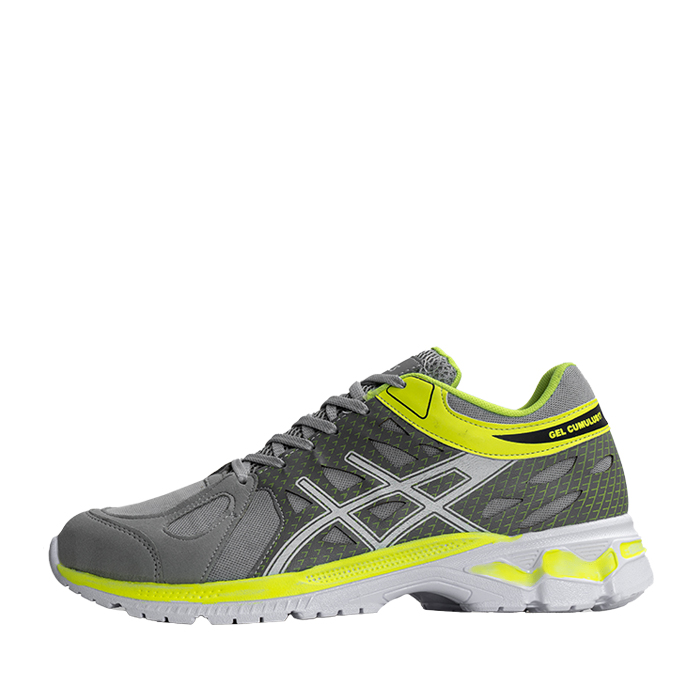کفش ورزشی Asics مردانه طوسی سبز مدل NERON