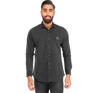 پیراهن اسپرت مردانه آستین بلند لی ساده Gucci مدل 40099