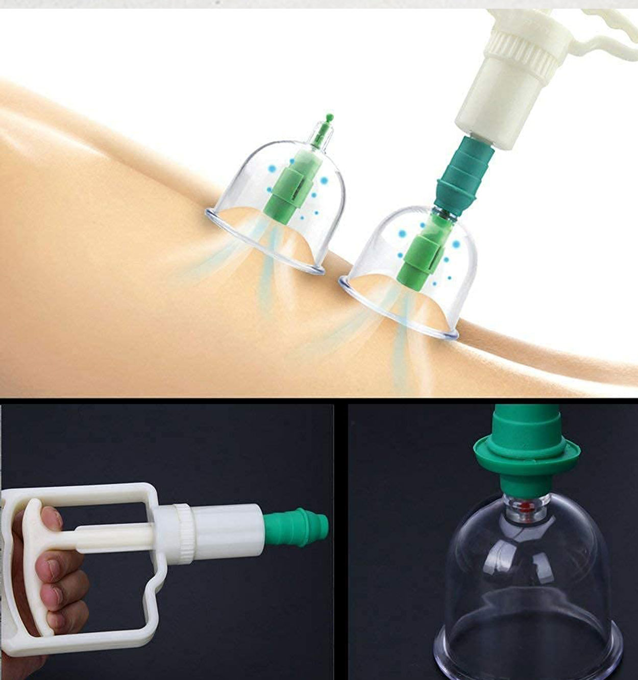 دستگاه بادکش بدن 6 لیوانه مدل 42428