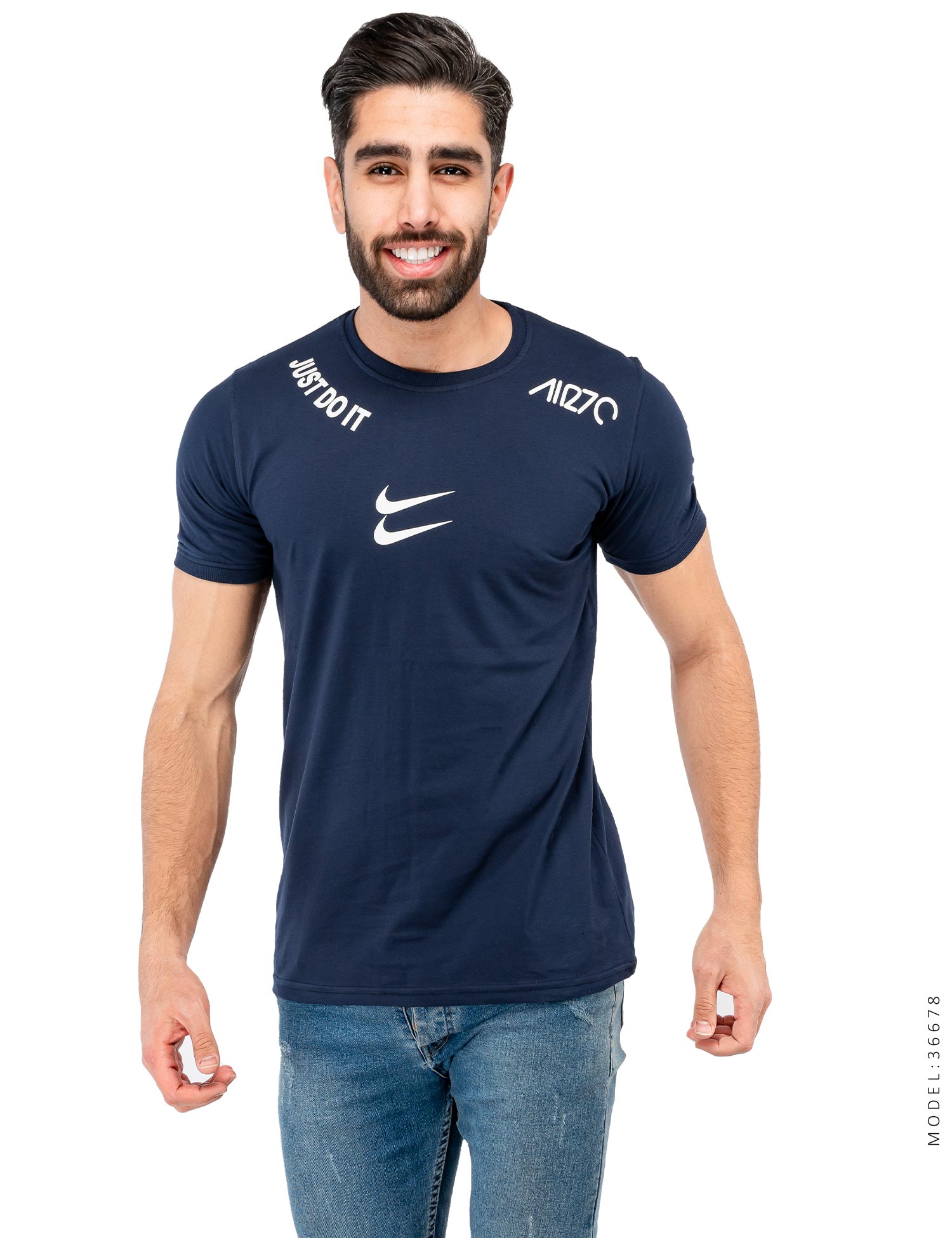 تیشرت مردانه یقه گرد Nike مدل 36678