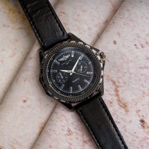 ساعت مشکی صفحه مشکی BREITLING مدل 1884