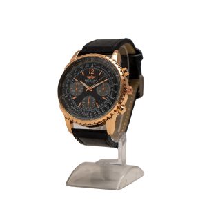 ساعت مشکی طلایی BREITLING مدل navitimer