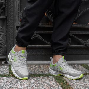 کفش ورزشی Reebok مردانه طوسی سبز مدل Loniel