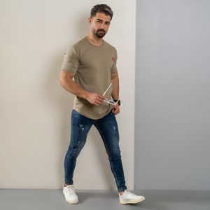 تیشرت مردانه سبز مدل Levis