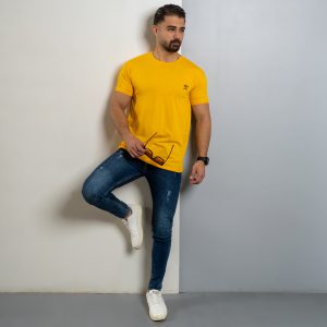 تیشرت ADIDAS مردانه خردلی مدل Edvard