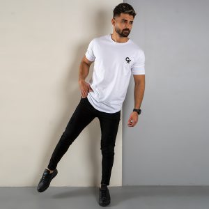 تیشرت مردانه سفید مدل Ck
