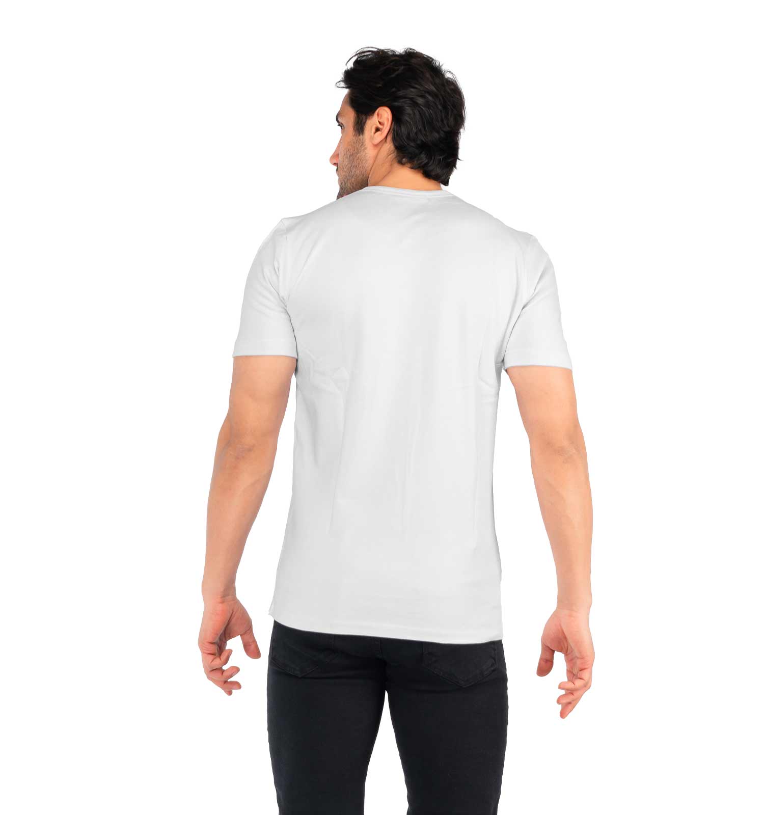 تیشرت Esprit یقه گرد مردانه سفید ساده مدل 42213
