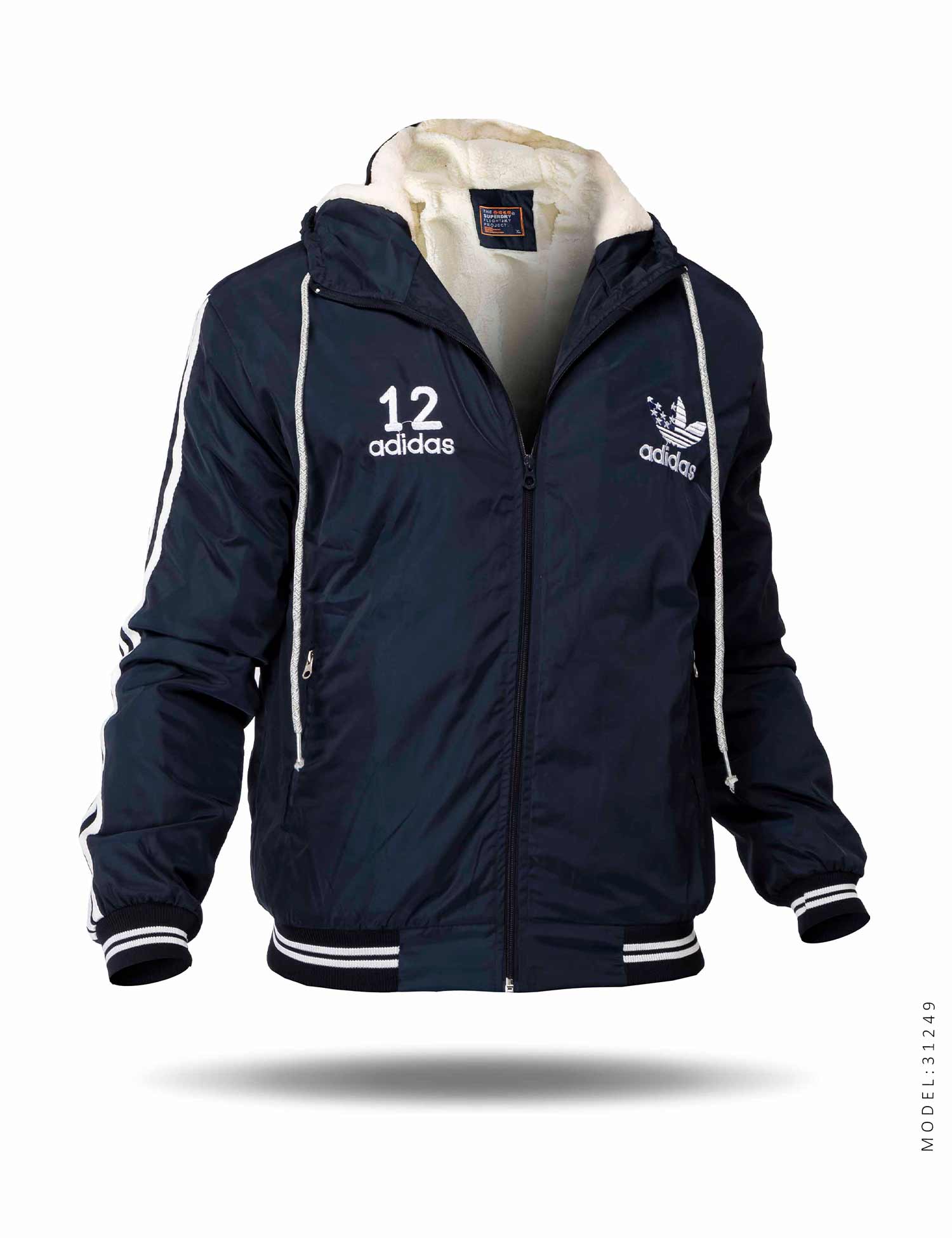 کاپشن مردانه اسپرت Adidas مدل 31249
