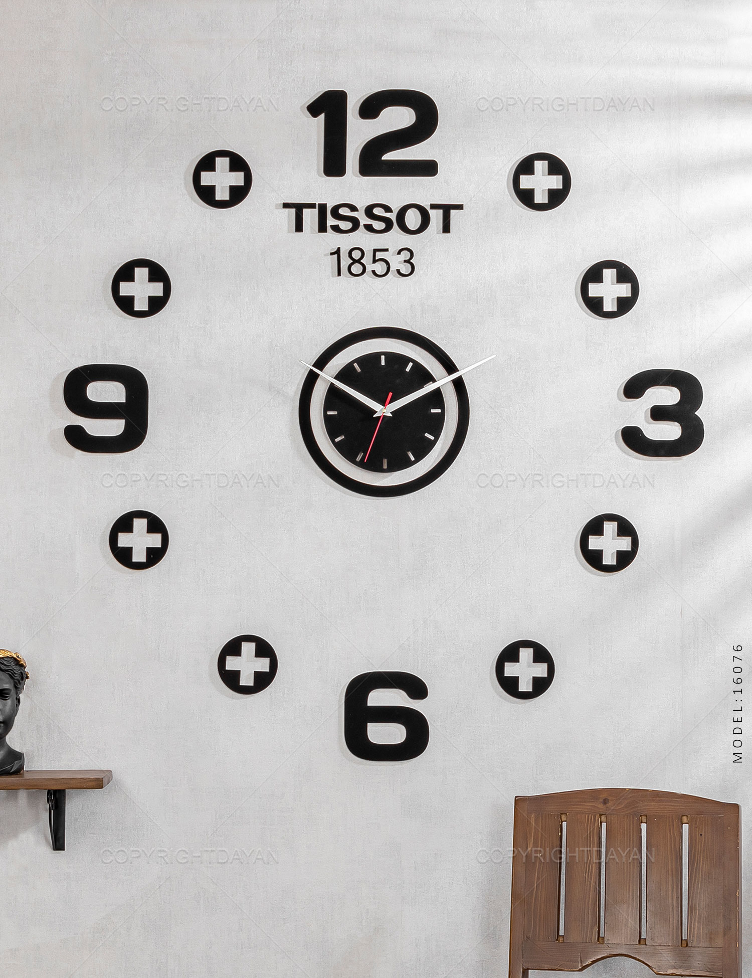 ساعت دیواری Tissot مدل 16076