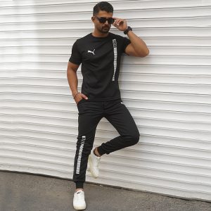 ست تیشرت شلوار مردانه پوما مدل siros
