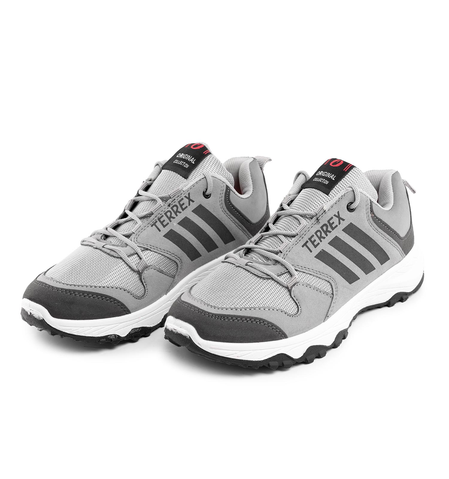 کفش اسپرت Adidas مردانه طوسی بندی مدل 43909