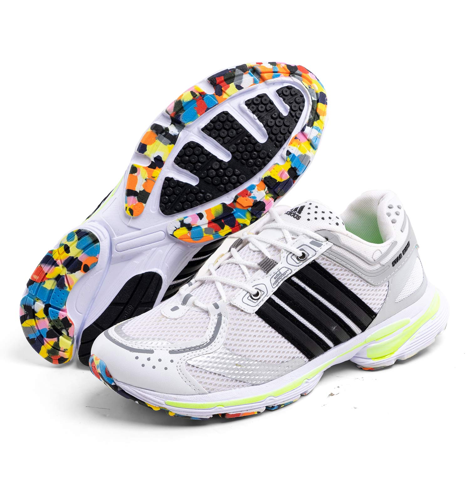 کفش اسپرت adidas مردانه پیاده روی بندی چرم مصنوعی مدل 40569
