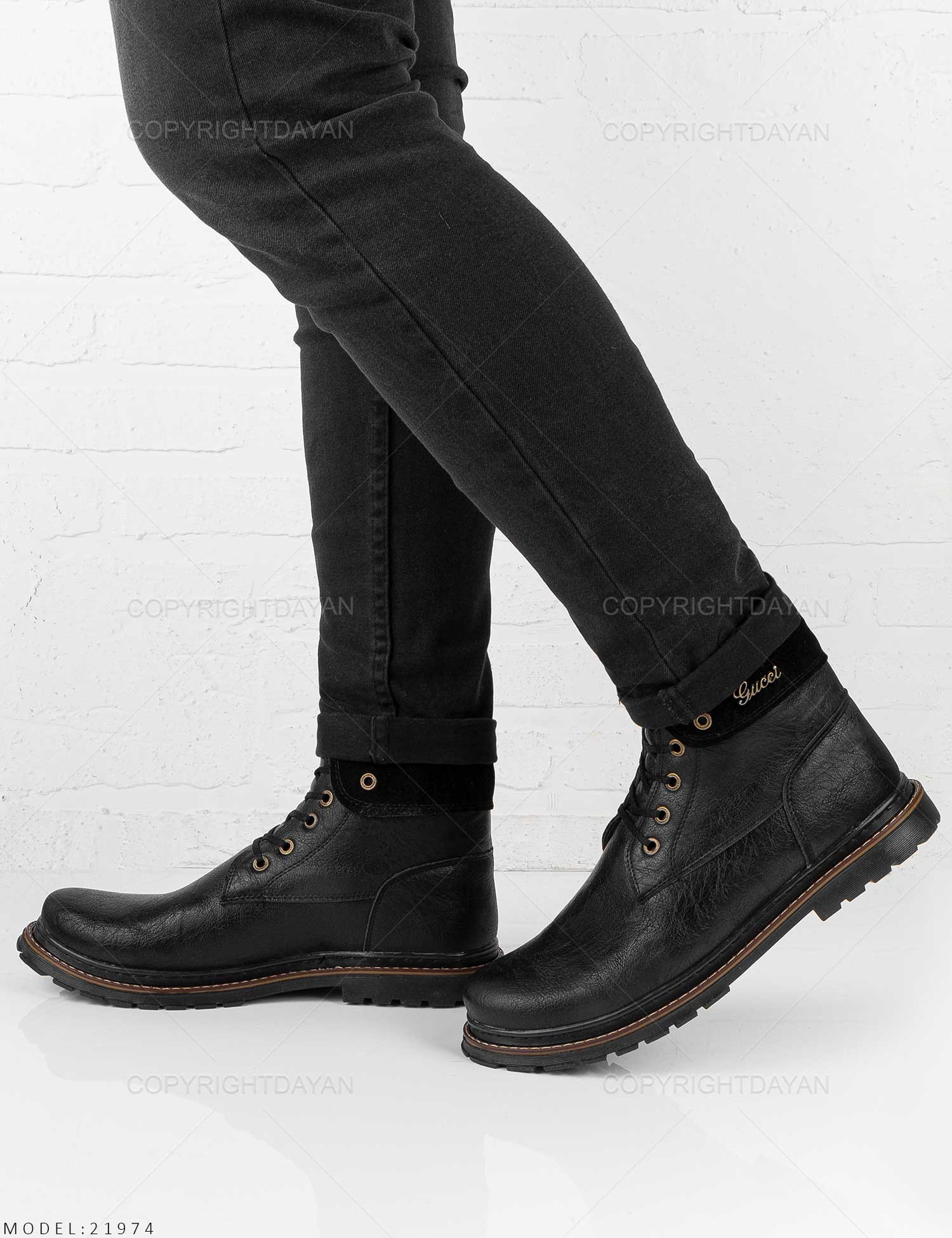 نیم بوت مردانه Gucci مدل 21974