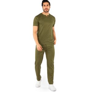 ست تیشرت شلوار مردانه آستین کوتاه ساده مدل 44153