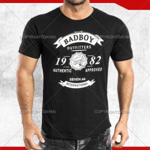 تیشرت مردانه BadBoy (مشکی)