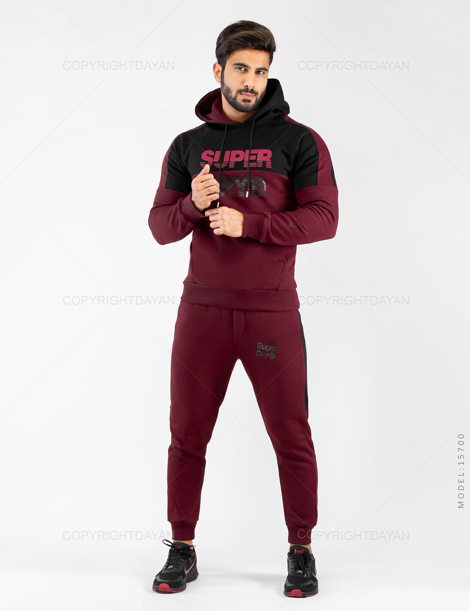 ست سویشرت شلوار مردانه Superdry مدل 15700