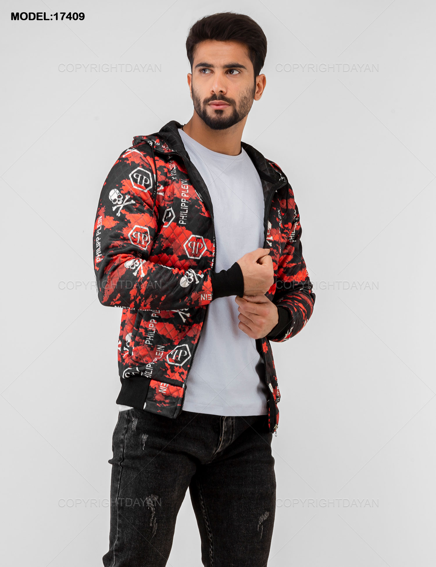 سویشرت مردانه Philipp Plein مدل 17409