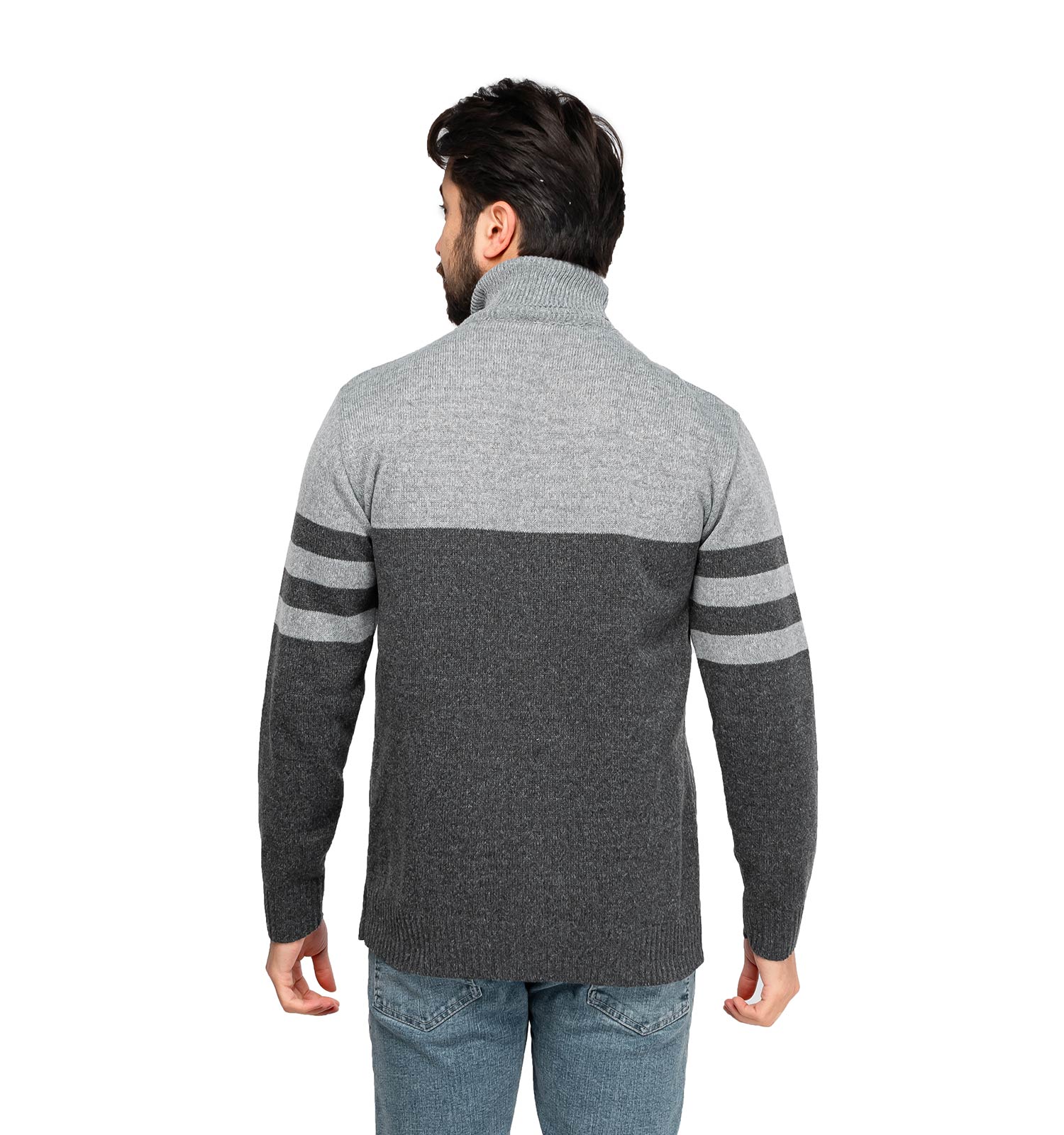 بافت مردانه یقه اسکی CK مدل 45900