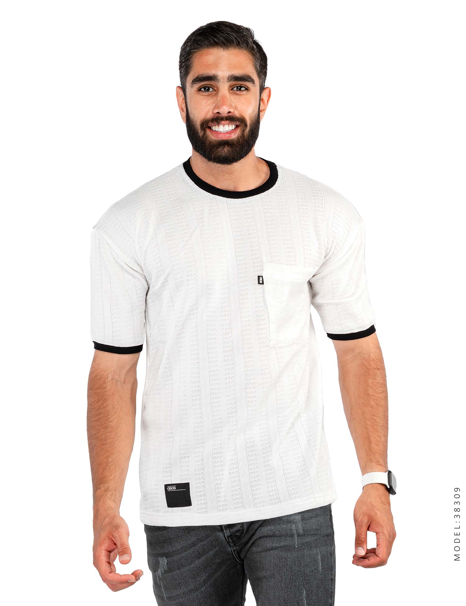 تیشرت مردانه یقه گرد Zima مدل 38309